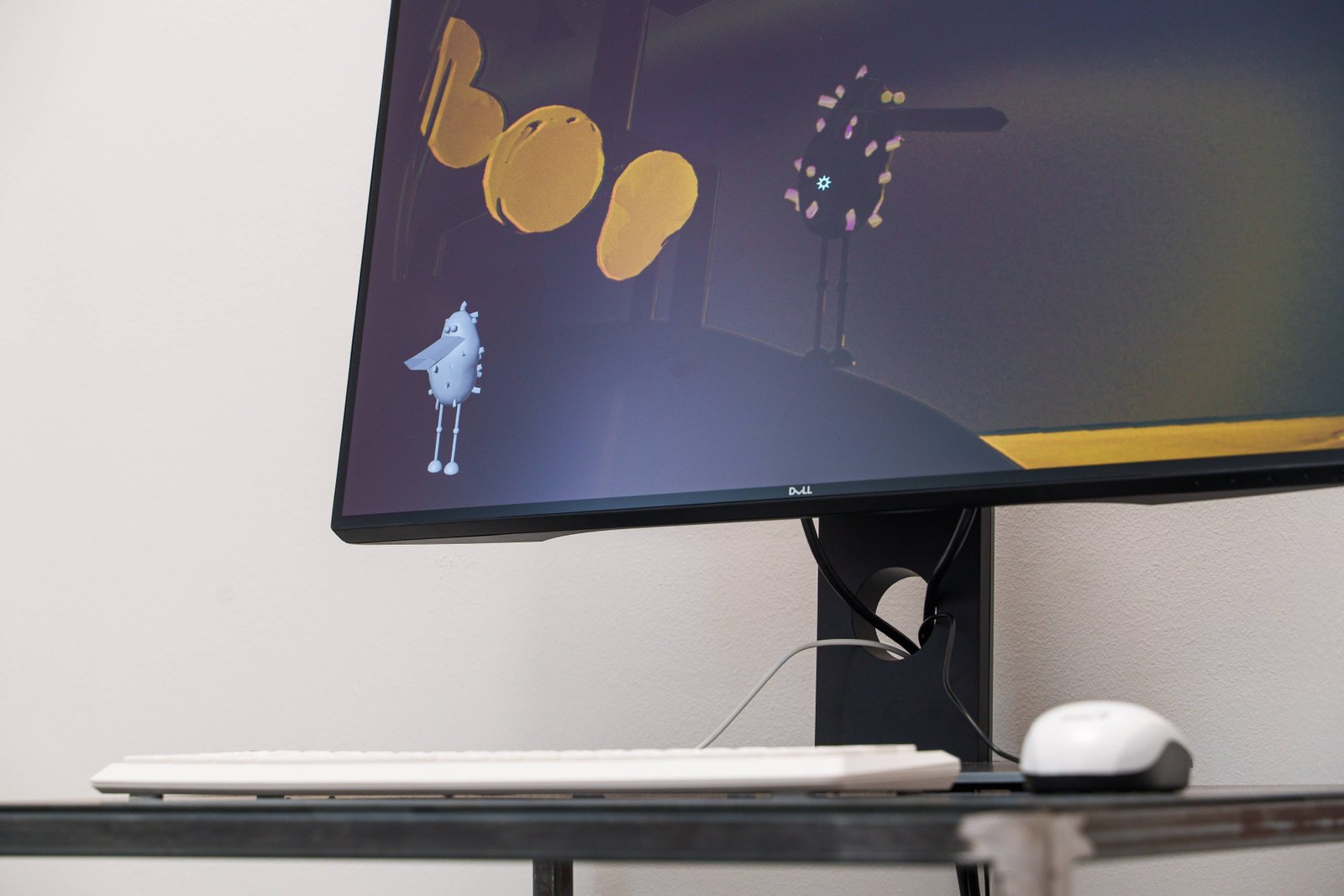 Close-up of a computer screen with the similar situation